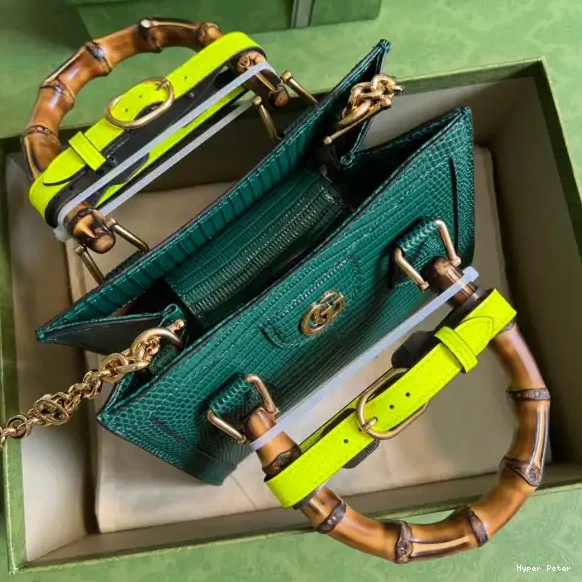 Hyperpeter lizard Diana Gucci mini bag 0507